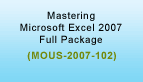 Microsoft Office Excel 2007 Full Package Training