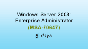Windows Server 2008 Enterprise Administrator