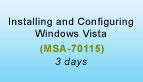 Installing and Configuring Windows Vista Training