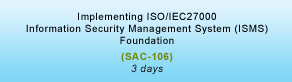 Implementing ISO27000 Information Security Management System Training