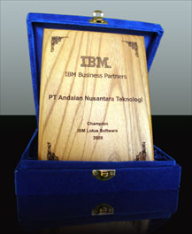 Champion IBM Lotus Software Award